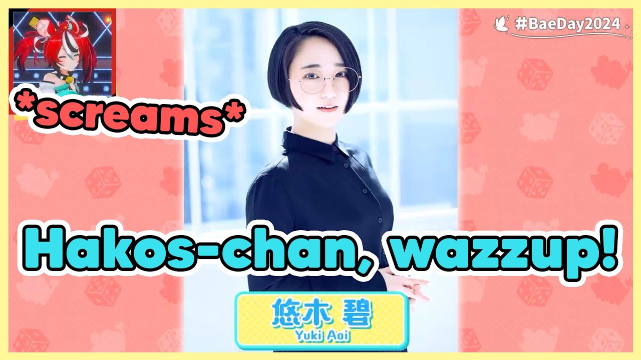 Bae got a special birthday video from Aoi Yuki