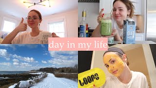 VLOG: making chai-matcha drink, school work, organizing my room