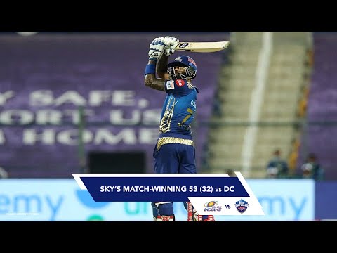 Suryakumar's Match-Winnings Knock Against Delhi Capitals