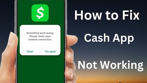 Cash App Something Went Wrong Please Check Your Network Connections ||Cash App Not Working Today ||