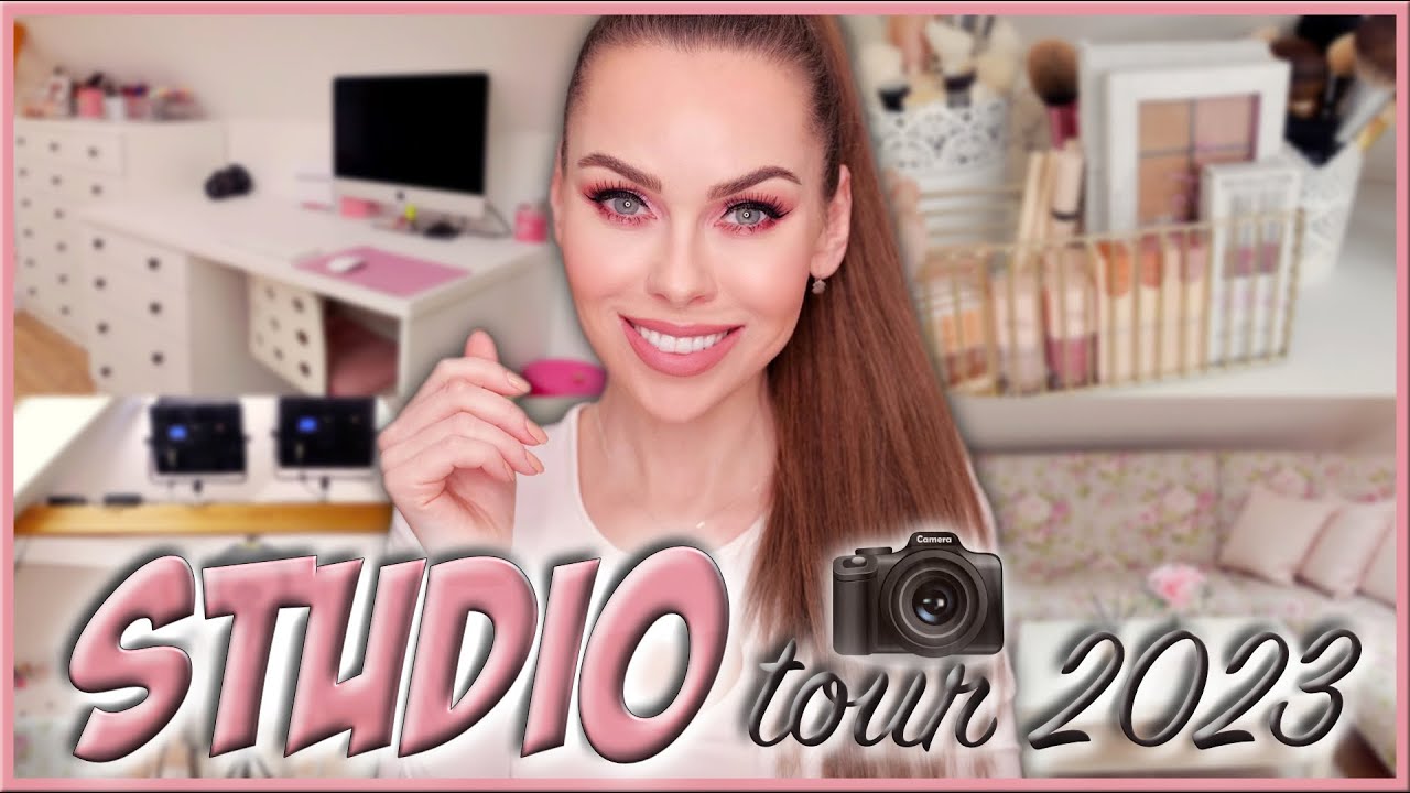 💖 STUDIO TOUR A MOJE SBÍRKA KOSMETIKY 2023 💖