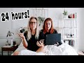 I spent 24 hours locked in my room with my best friend   24 hour room challenge