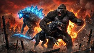 kingkong movie | Kong and Godzilla vs Thanator – Ultimate Burning Forest Monster Fight