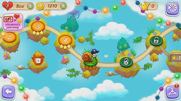 🐌❓💡"Snail Bob 3", level 5. Walkthrough. All Stars and treasures.