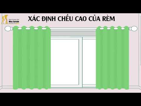 Video: Cách Tính Chiều Rộng Của Rèm