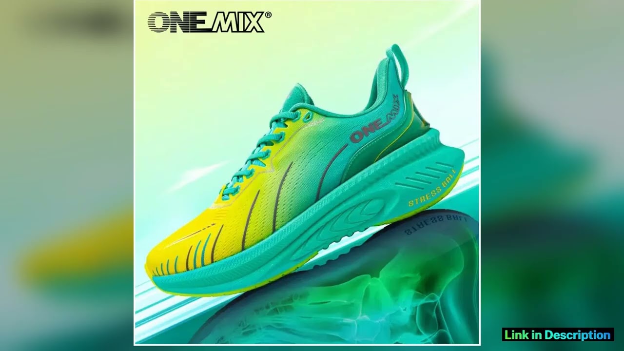 ONEMIX Cushioned Running Shoes women Fall Winter Heavy Runners Laceup Women Jump Rope Dance Nonslip