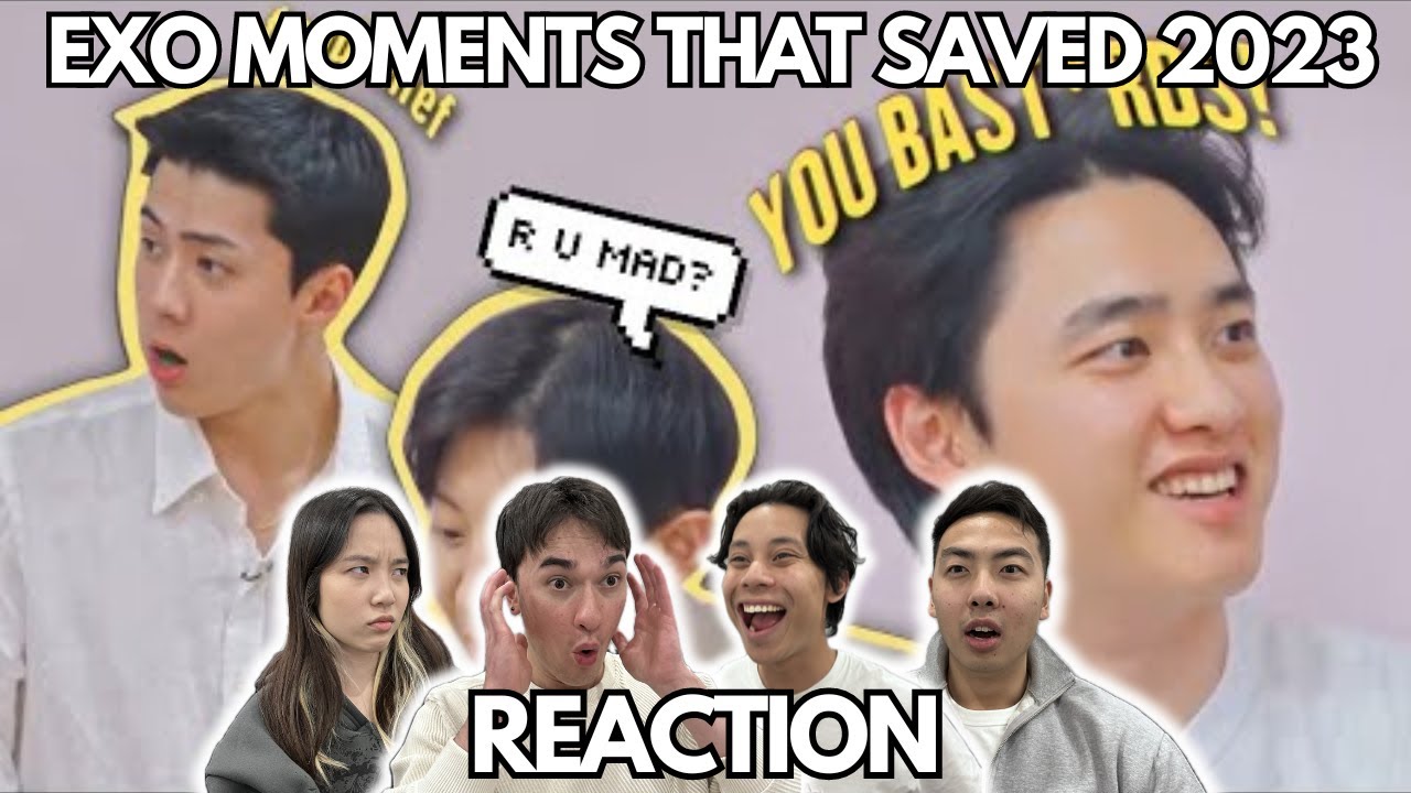 МОМЕНТЫ EXO, КОТОРЫЕ СПАСЛИ РЕАКЦИЮ 2023 ГОДА!!