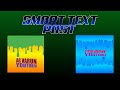 SMART TEXT POST || AG VARUN