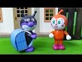 アンパンマンおもちゃ☆アニメ　小学校入学のバイキンマン　Aiueomocha Anpanman Toys
