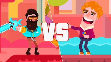 Bowmasters -Terrance Phillips vs Pupil Michael Tournaments Gameplay Walkthrough part78(iOs, android)