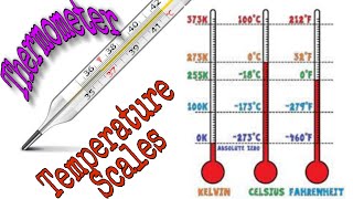Thermometer / Temperature Scales #physics key points