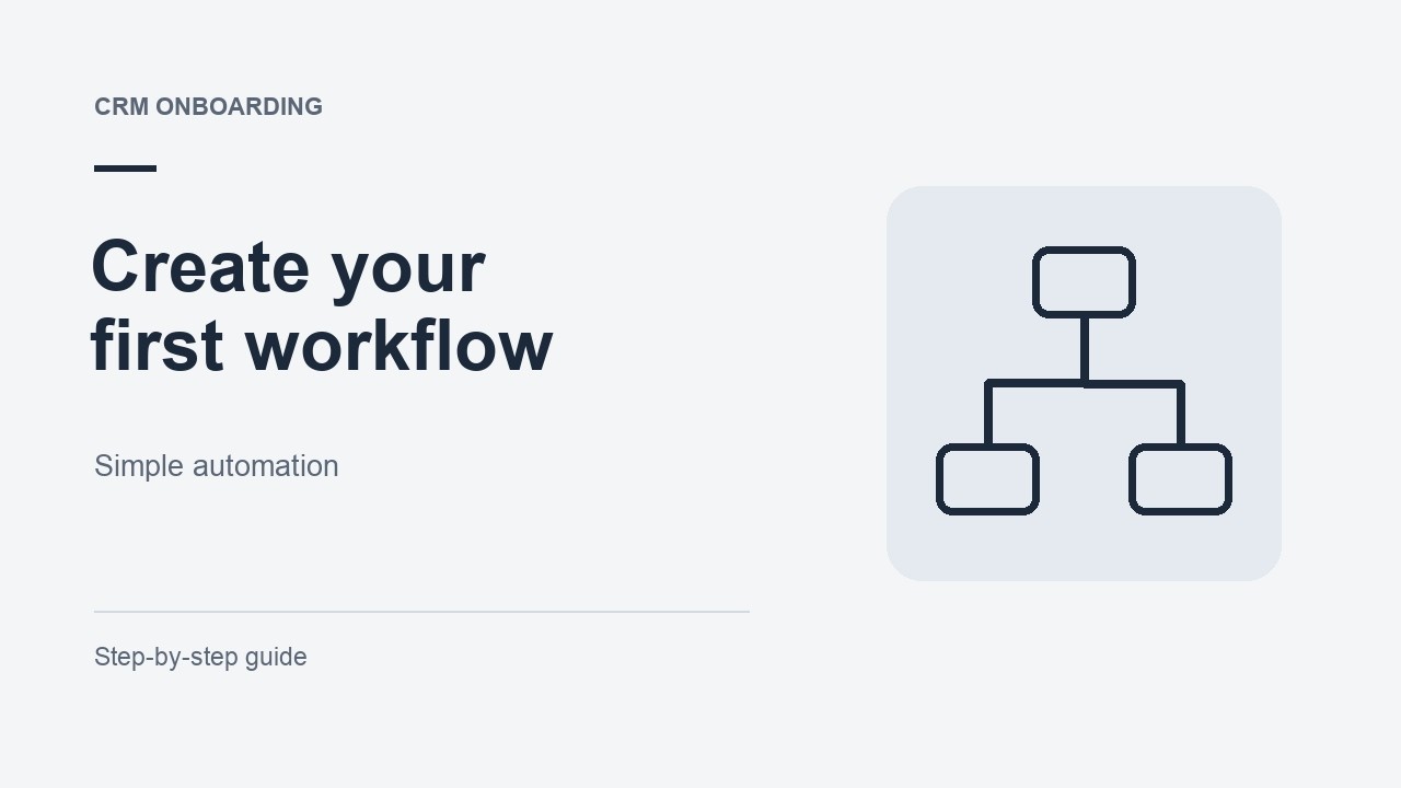 Create and publish your first workflow - YouTube