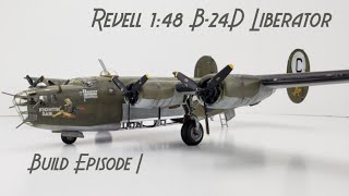 Revell 1:48 B-24D Liberator | Scale Model Build (Episode I)
