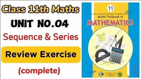 Review Exercise Chapter 4 Class 11 NBF | National book foundation | waqaracademy2
