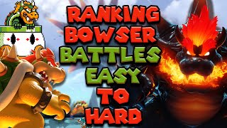 Ranking Every Bowser Battle from Easiest to Hardest