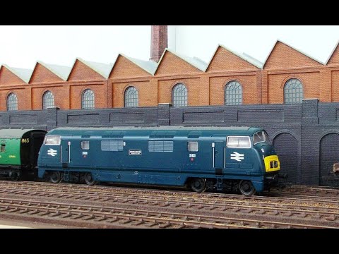 Ewhurst Green model railway – Blue Movies of Western Region Hydraulics