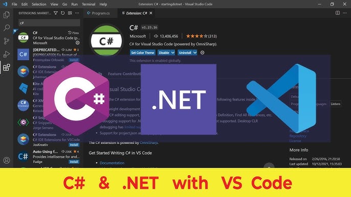 visual studio code - New C# project with vscode and I have