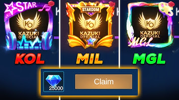 HOW TO GET FREE AVATAR BORDERS AND 25,000 DIAMONDS EVERY MONTH | HOW TO JOIN TEAM KOL, MIL & MGL