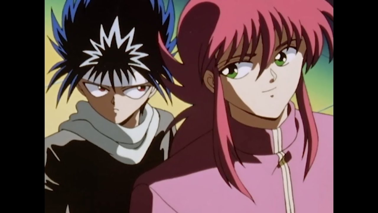 hiei and kurama different as can be.