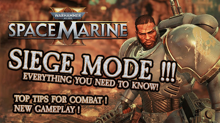 Warhammer 40K: Space Marine 2 - A Look into Siege Mode!