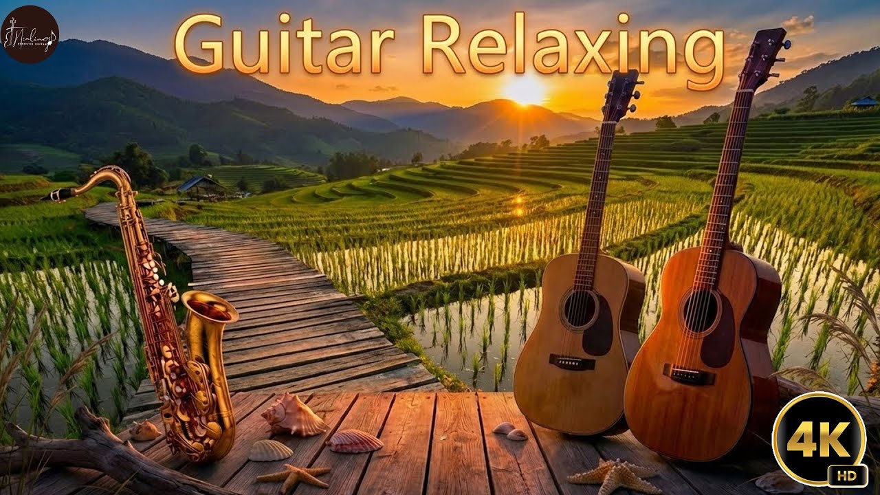 The Best Relaxing Saxophone - Guitar Music In The World - Beautiful Instrumental Music