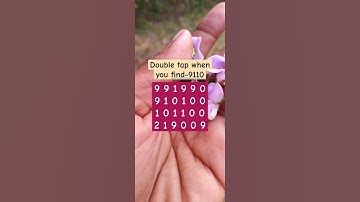 Double tap when you find-9110 #shorts #puzzlegame #brainteaser