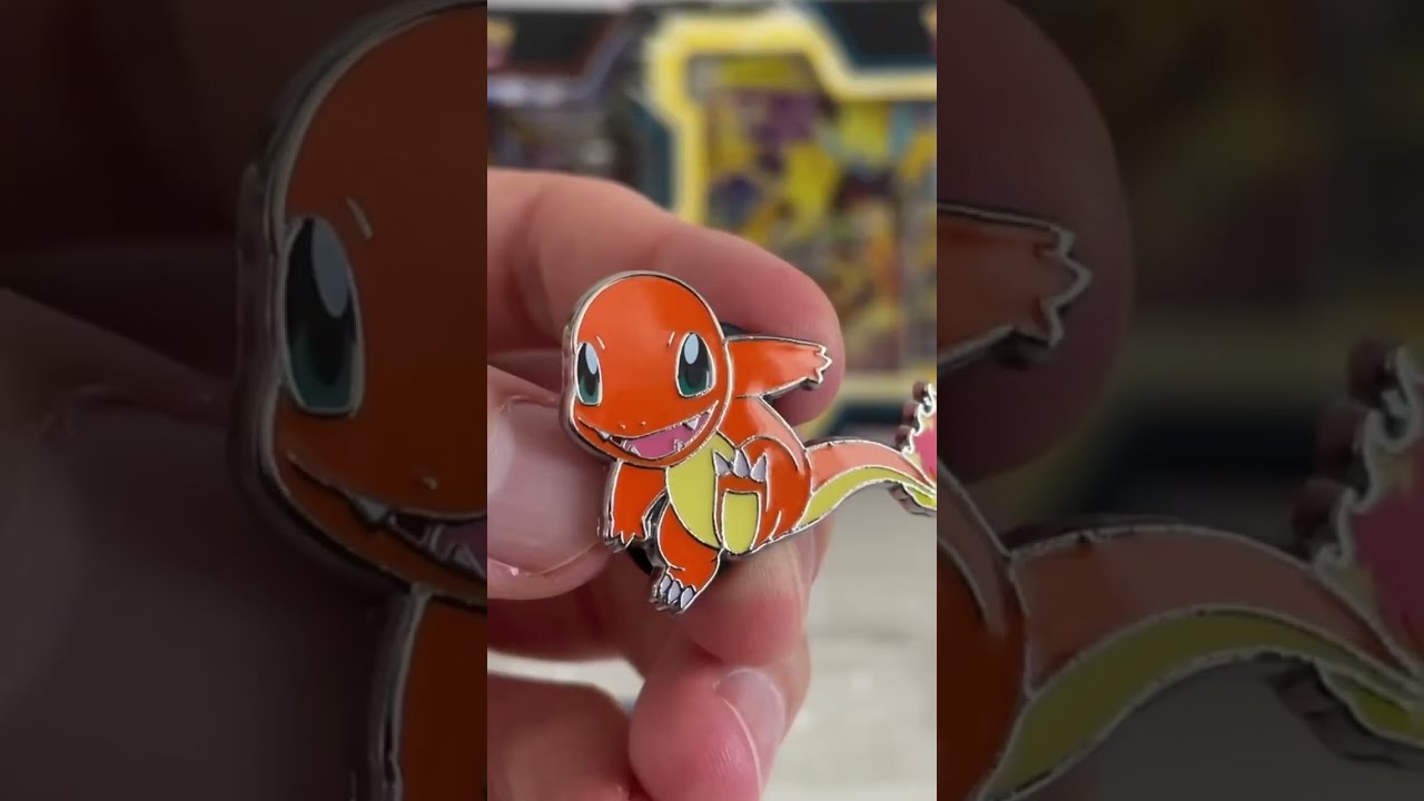 Pokemon Go Pin Box opening Charmander 