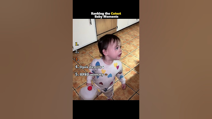 Ranking the Cutest Baby Moments