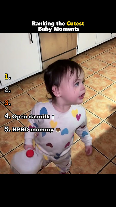 Ranking the Cutest Baby Moments