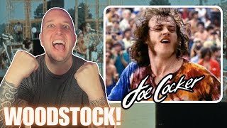 JOE COCKER With A Little Help From My Friends (Woodstock 1969) || Musician Reacts