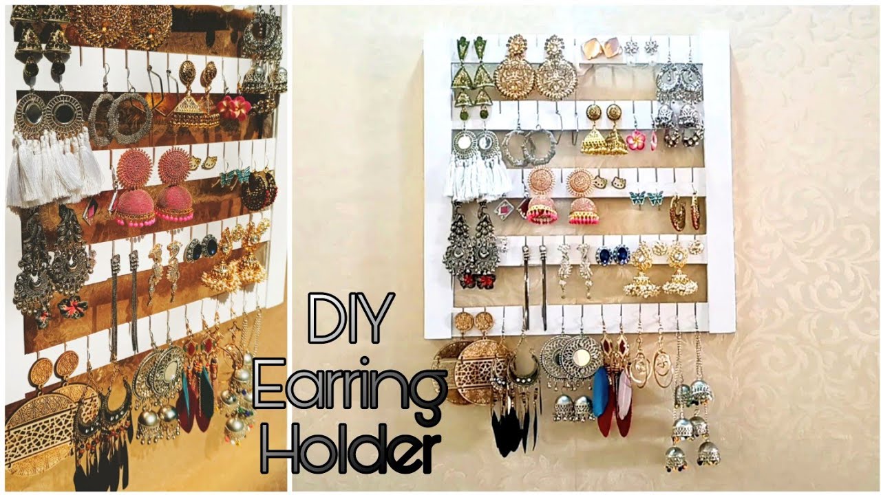 19 DIY Earring Holders that are Easy to Make