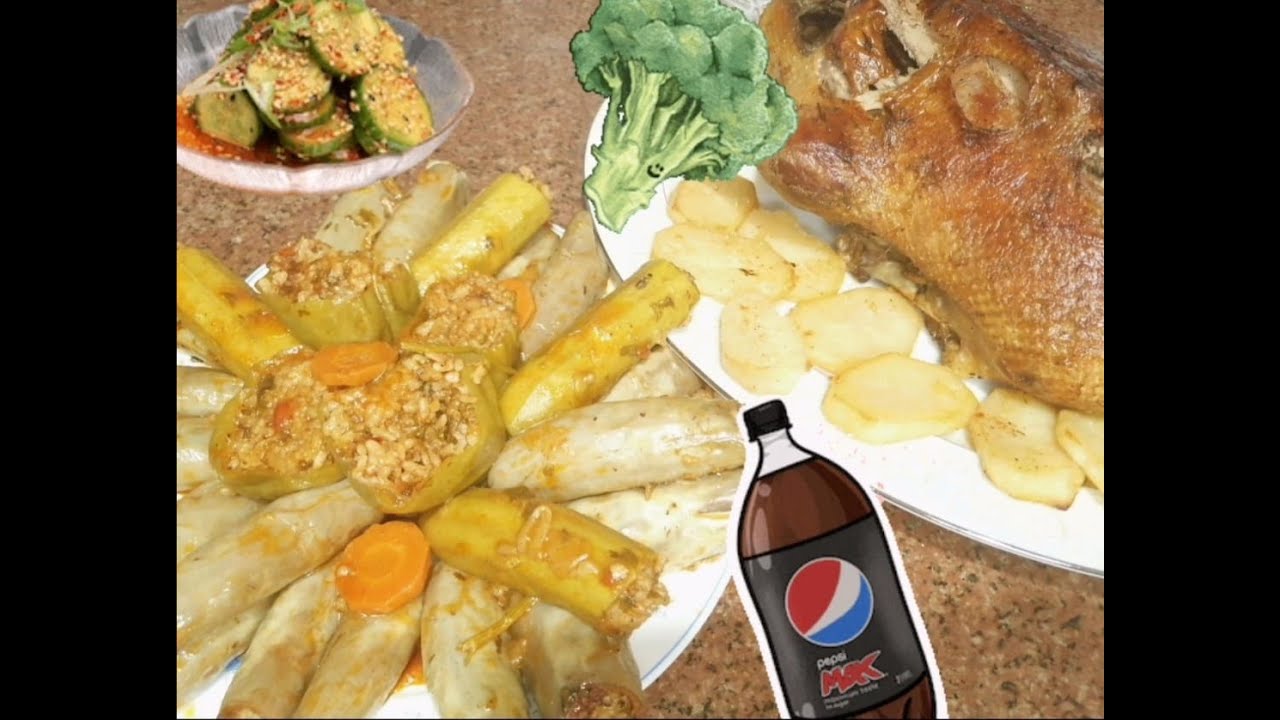 #تشكيلة_محاشي #البط_بطعم #زمان#حلاوة زمان واكل زمان