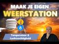 Hoe meet je de buitentemperatuur goed en gebruik je dit in Home Assistant - ESP32 met een SHT41