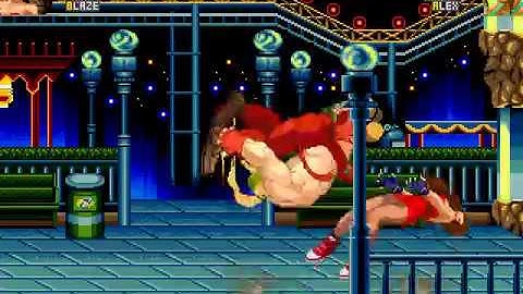 CVS 3 - Axel & Blaze Vs. Alex & Maki | Capcom Vs SNK - Ikemen ONLINE