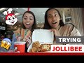 She Tried Jollibee for the FIRST TIME! (We drove for 8 HOURS😳)