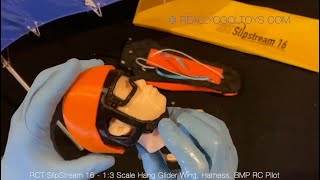 1:3 Scale RC hang Glider Pilot