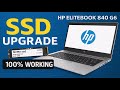 HP EliteBook 840 G6 SSD Upgrade | M2 NVMe Installation + 100% Working Boot Test