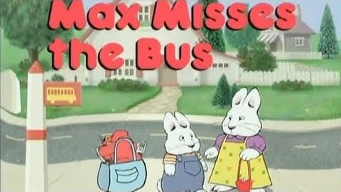 Max and Ruby | Max and Ruby Misses the Bus - Ep.3A | Full Episode 