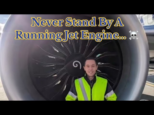 Never Stand By A Running Jet Engine ☠️ class=