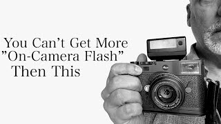 This is some serious “on-camera” flash! What a gem!