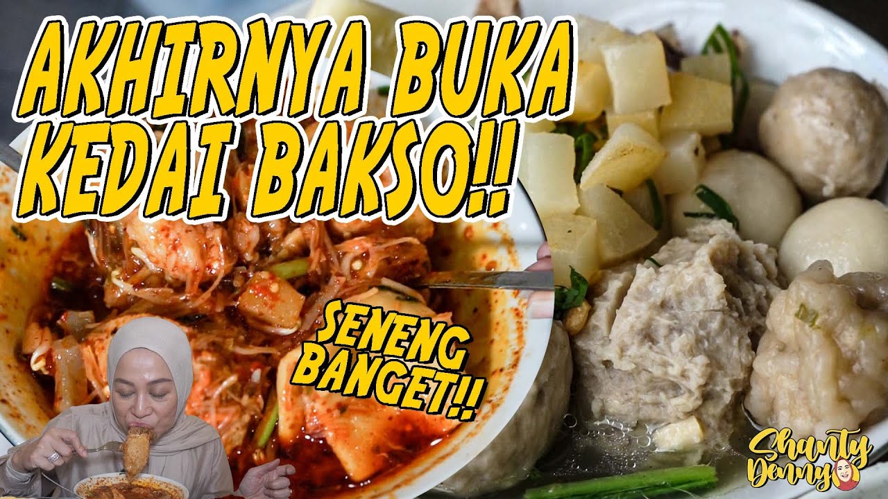 AKHIRNYA BUKA KEDAI BAKSO!! SENENG BANGET!! IMAH AMIH!!