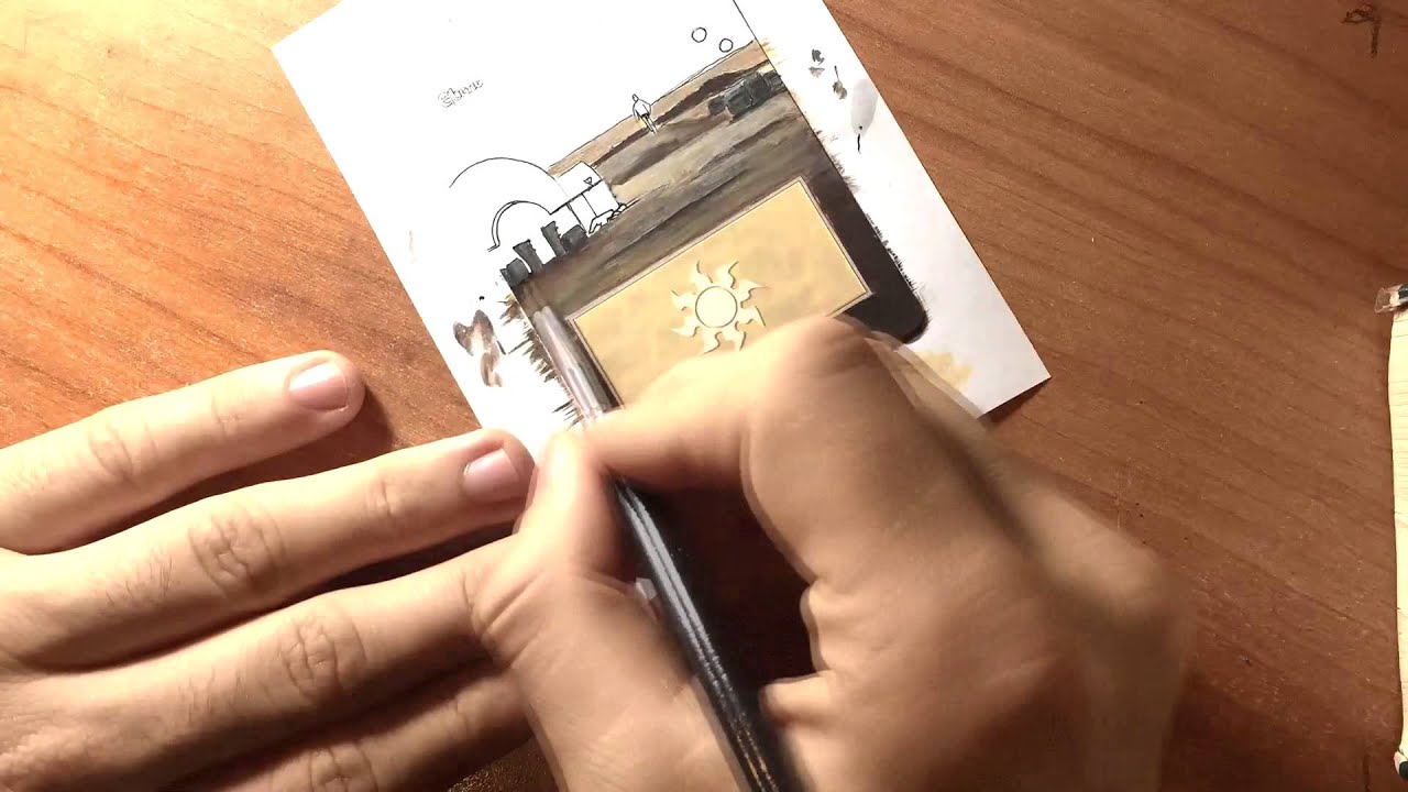 MTG Altered Art - Plains by AllTimeWonders