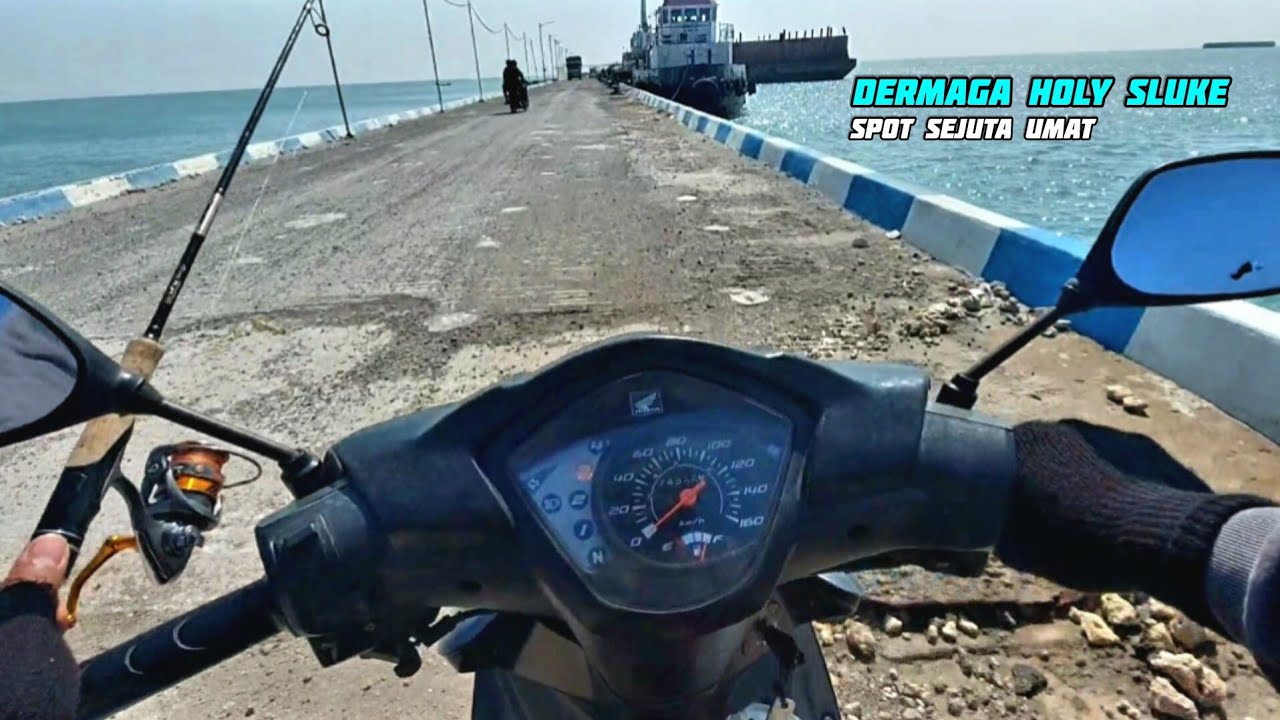 MANCING IKAN DI SPOT SEJUTA UMAT DERMAGA HOLY SLUKE // BELI JORAN BARU LANGSUNG DI TES BUAT MANCING