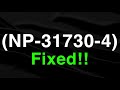 Ps4 np317304 fix error code