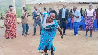 These people are so overjoyed with the dances in church | Dj Languna hits up #Bwentaama