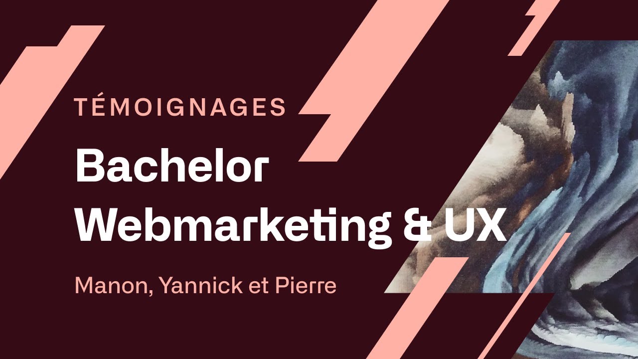 Bachelor Webmarketing & UX Design