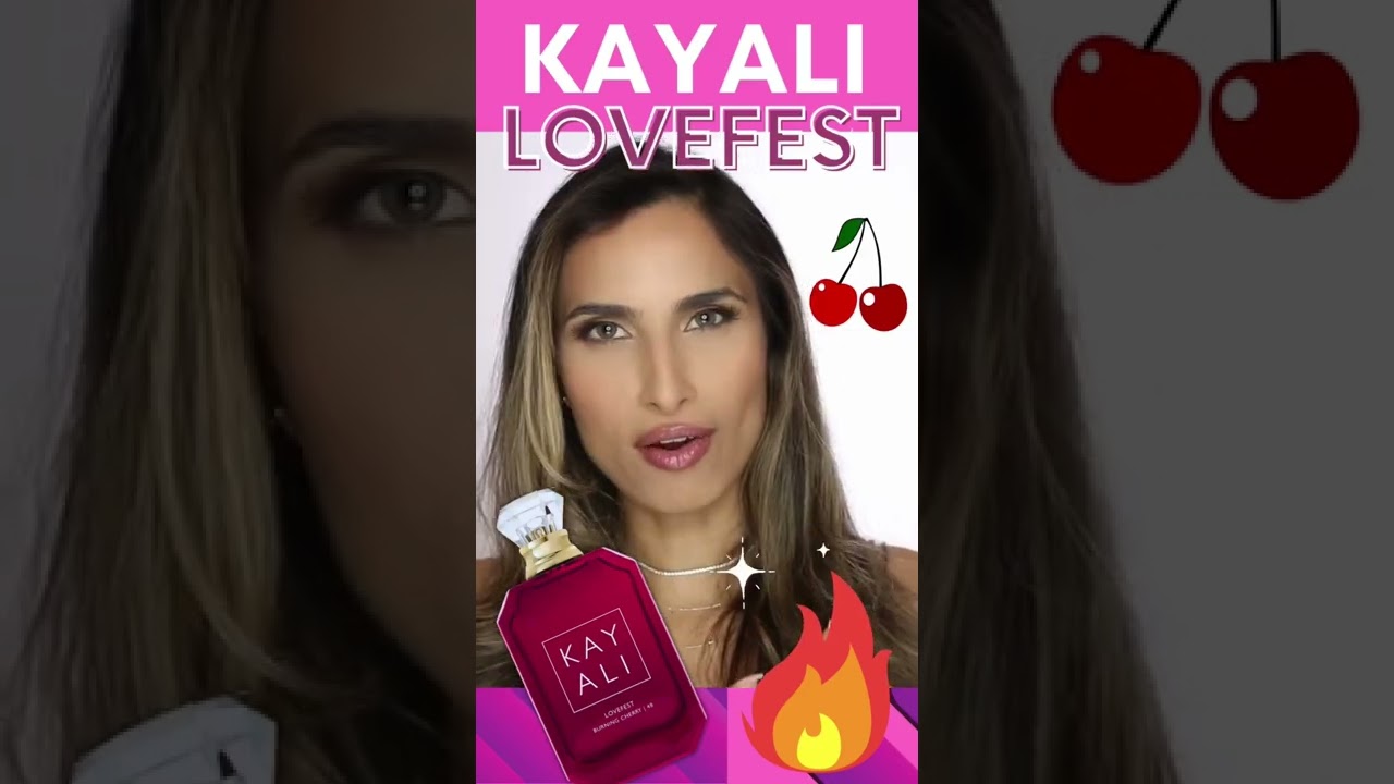 NEW! KAYALI LOVEFEST BURNING CHERRY 🍒 