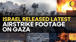 Israel-Palestine war: Israeli Army Released The Latest Footage Of Airstrikes On Hamas WION