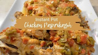 Chicken Paprikash (Instant Pot) by Country Family Values 256 views 2 years ago 6 minutes, 18 seconds