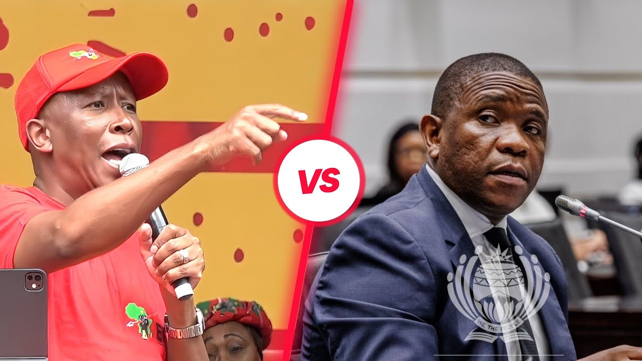 "I Am not Afraid of General Nhlanhla Mkhwanazi" EFF President Julius Malema